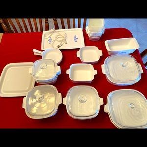 Corningware Vintage set. 20 pieces.
